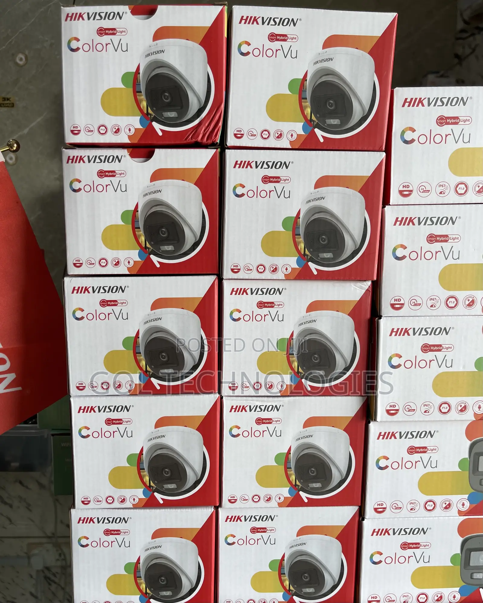 Hikvision Colorvu or Full Color With Audio Camera 2mp 1080p
