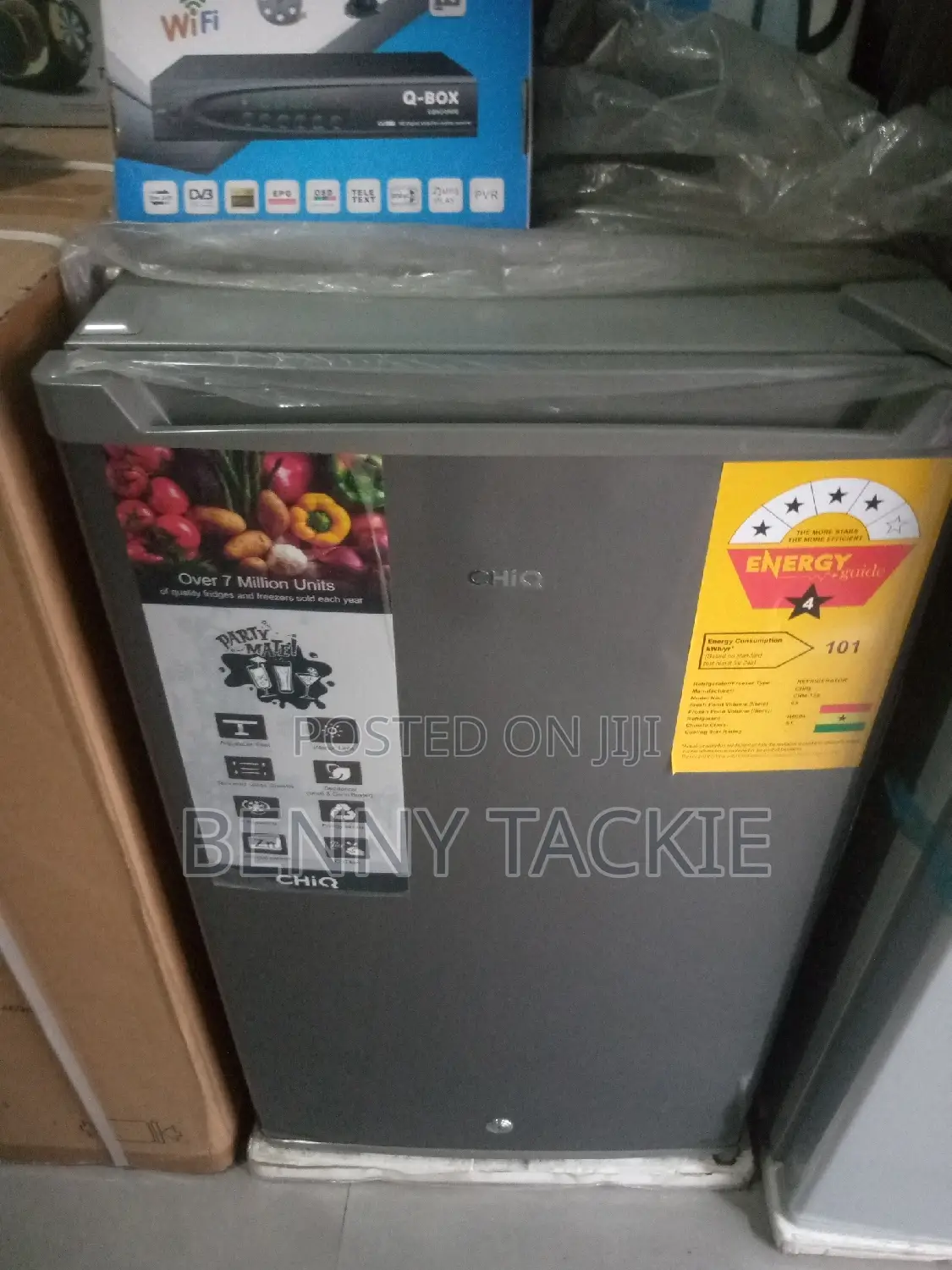 Promo New Nasco 90litres Table Top Fridge