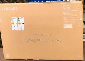 Shattering 55inch Samsung Qled Tv Set
