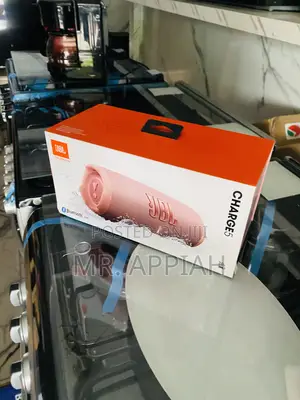 Authentic JBL Charge Waterproof Portable Speaker(Pink).