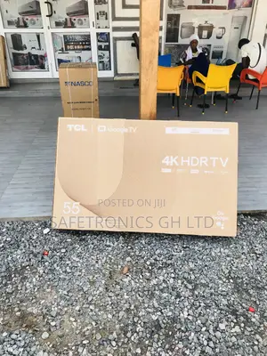P635 55 Inches Glossy Led TCL 55 Inches Black Electric Tv