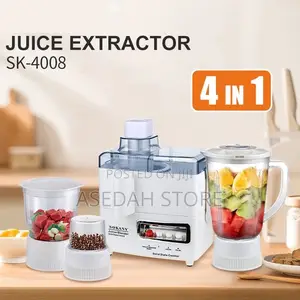 4 in 1 Food Processor (Blender ) Sokany