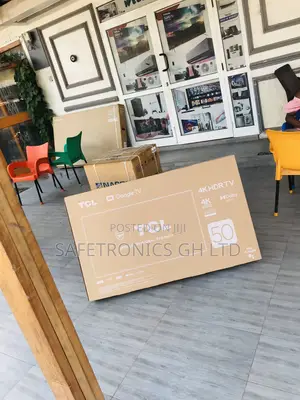 50 Inches TCL Glossy Led Black Electric Smart Tv