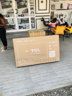 HDR TCL 50 Inches Glossy Led Smart Black P635 Tv