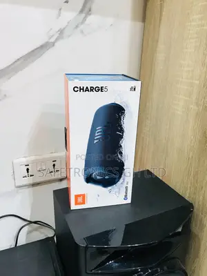 JBL Charge 5 Black Wireless Bluetooth Electric Speaker