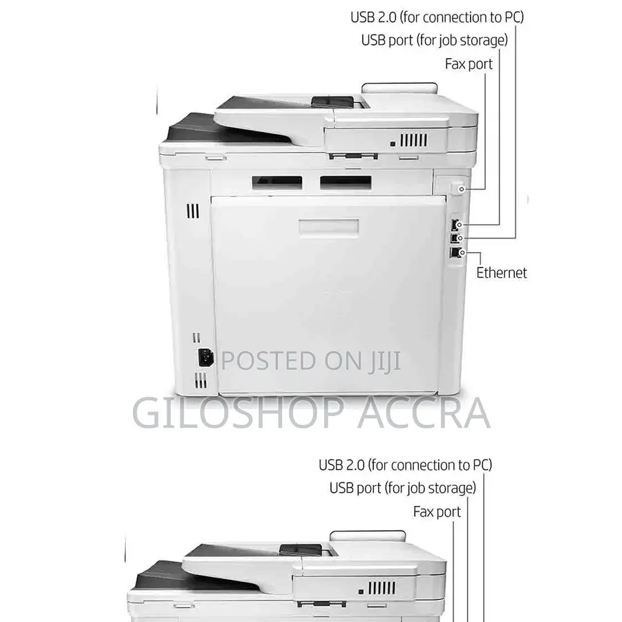 HP Color Laserjet Pro Multifunction M479fdw Wireless Printer