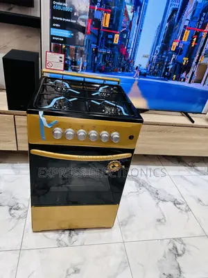 Get a New Gold Gas Cooker Oven 4burner 50/50