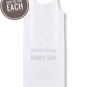 Kids Girls White Vests