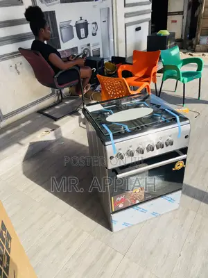 Adorable Oven and Grill Ferre 60x60 4 Gas Burner(Gray).
