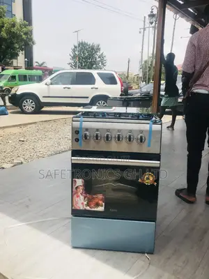60x60 4 Gas Cooker Oven With Grill Ferre Glass Lid