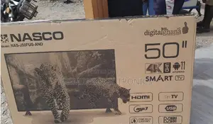Nasco 50′′ Exceptional New Uhd Digital Satellite Smart TV