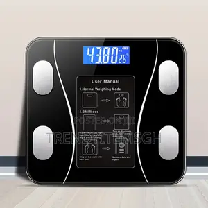 High Accuracy 180kg BMI Smart Bluetooth Body Fat Scale