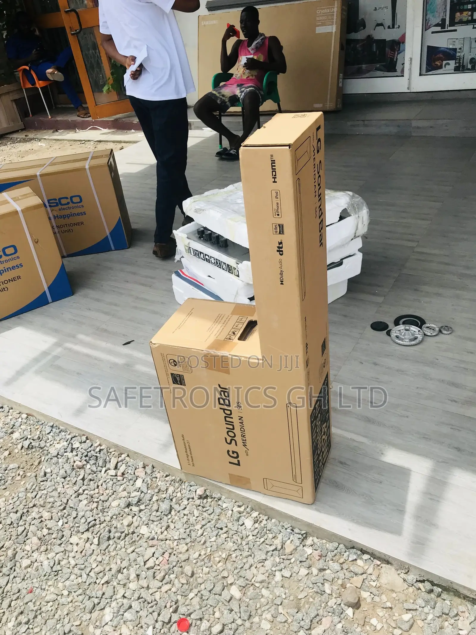 Electric Wireless LG S65Q Black Bluetooth Soundbar