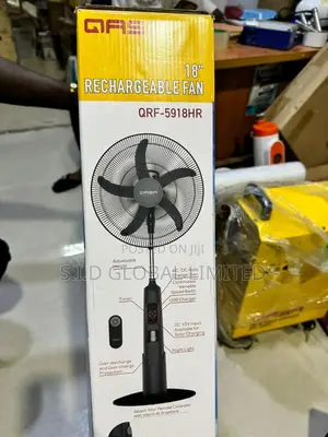 20HR Working Duration 9 Speed Quality 16” Rechargeable Fan