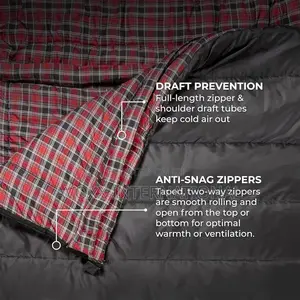 TETON Mammoth, 20 Degree and 0 Degree Sleeping Bags, Double