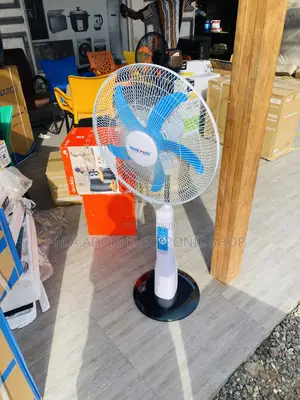 Power King Rechargeable Electric Standing Fan.