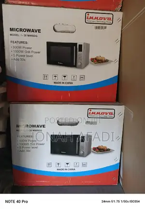 Innova Microwave Oven With Grill-30liters (I-30mw)