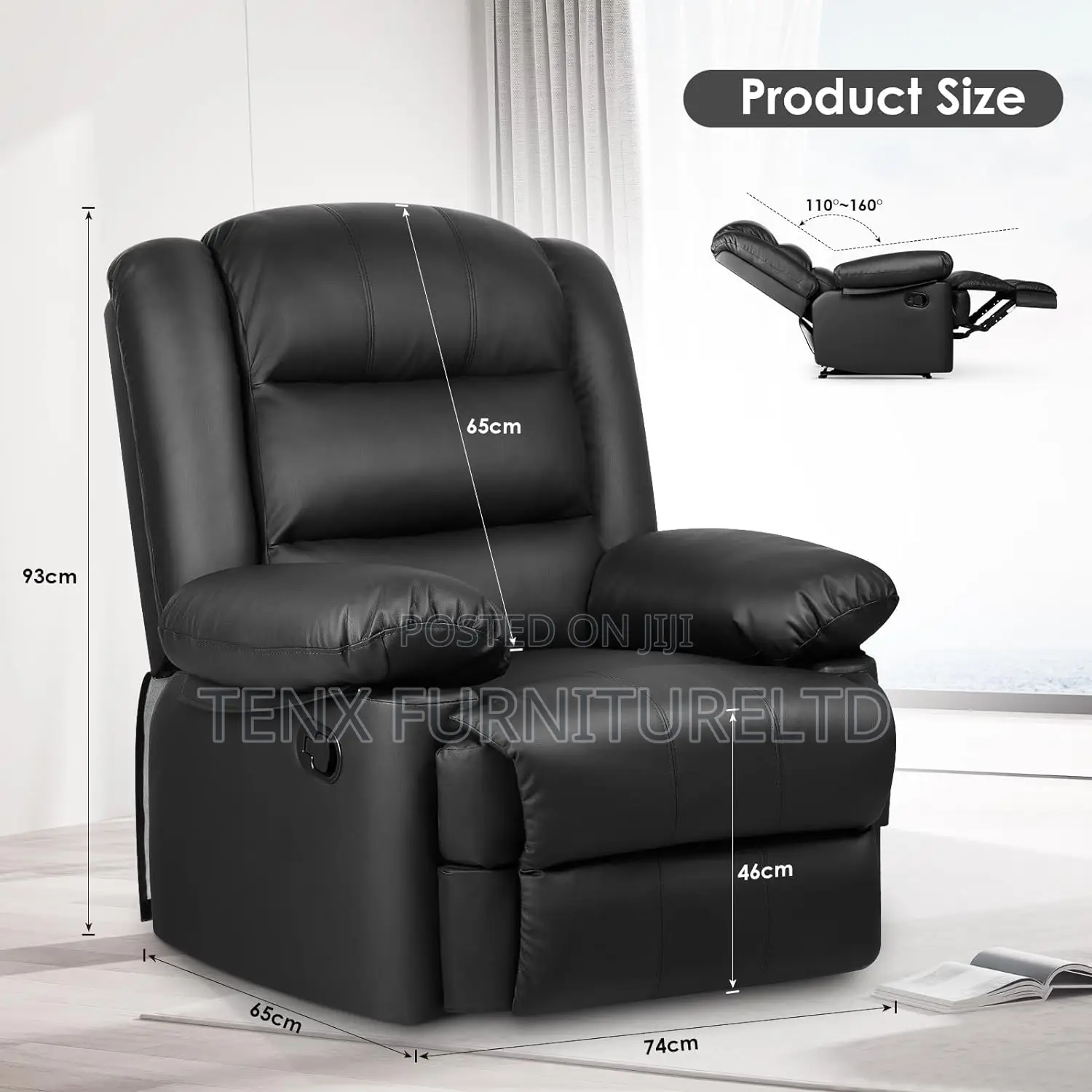 Recliner Armchair, Manual (Innotic)