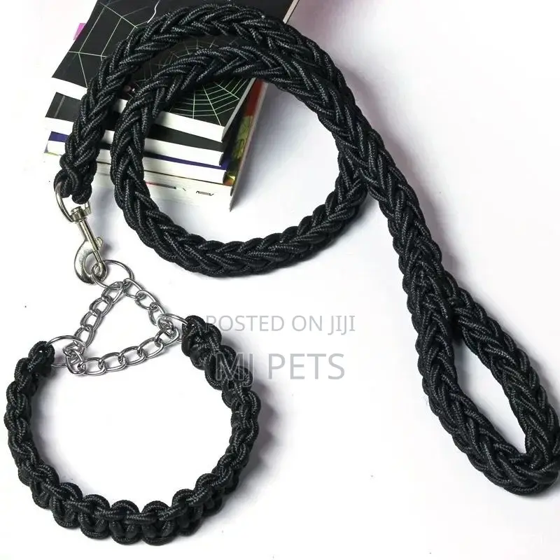 Woven Leash Collar for Dogs