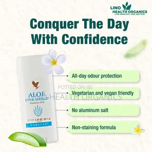 Forever Aloe Ever-Shield Deodorant Stick | 24/7 Protection