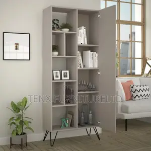 Bookcase / Bookshelves (Light Mocha)