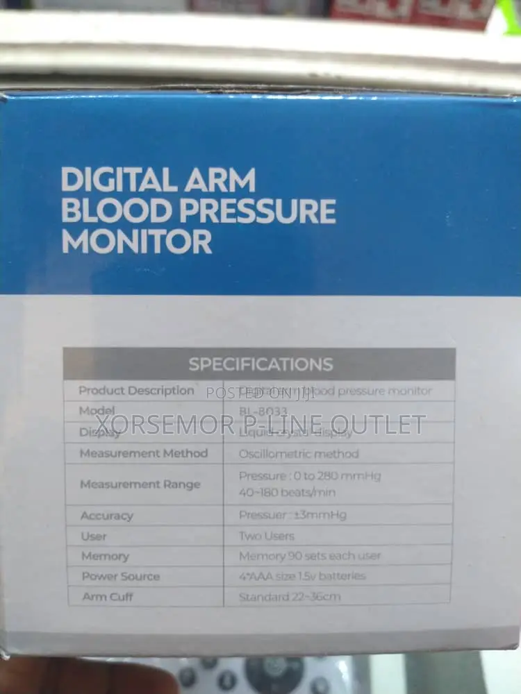 Digital Arm B P Monitor