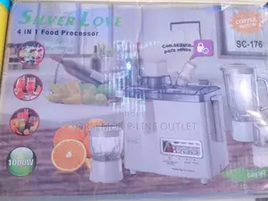Silver Love 4 in 1 Food Processor