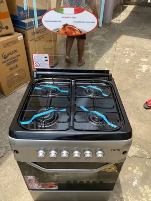 Enthralling Ferre 4burner 60X60 Gas Cooker With Oven Grill