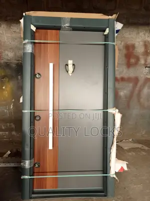 Turkish Heavyduty Single Metal Gray Door