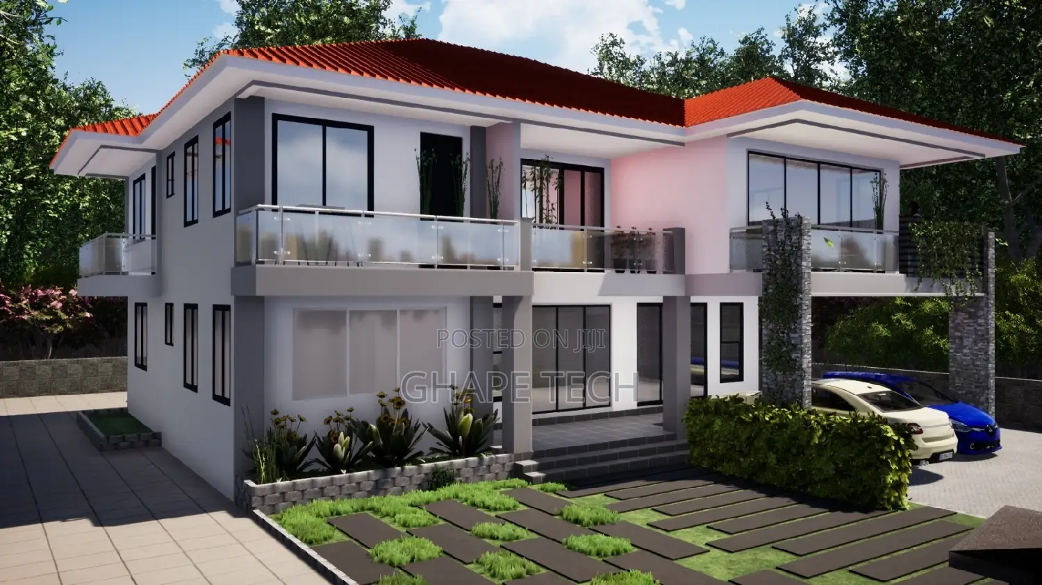4 Bedroom Architectural Building Designs and Construction