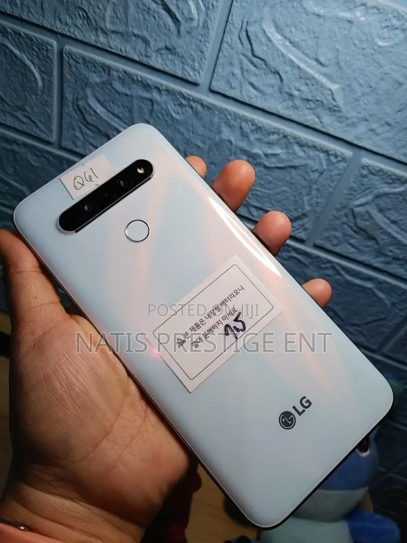 LG Q61 64 GB White