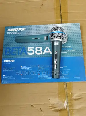 Shure BETA 58A Dynamic Cord Microphone