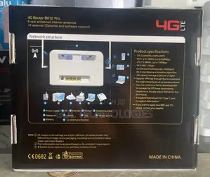 4G Router Luxury B612 Pro 4G LTE Smartbox 5000mah Battery