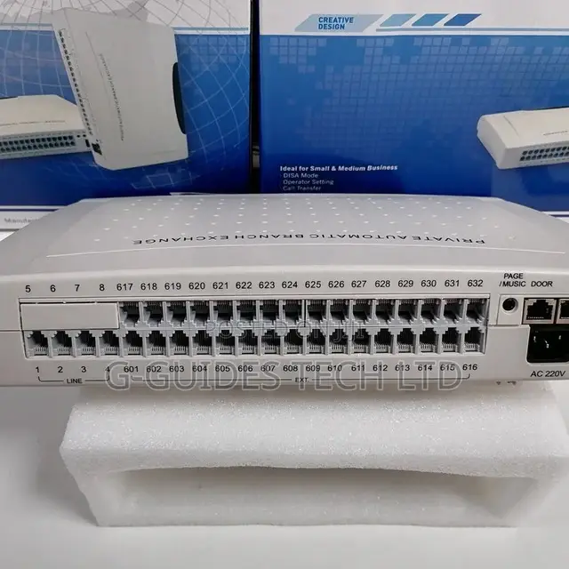 Advanced Analog PBX System 32 Extensions (Cp432)