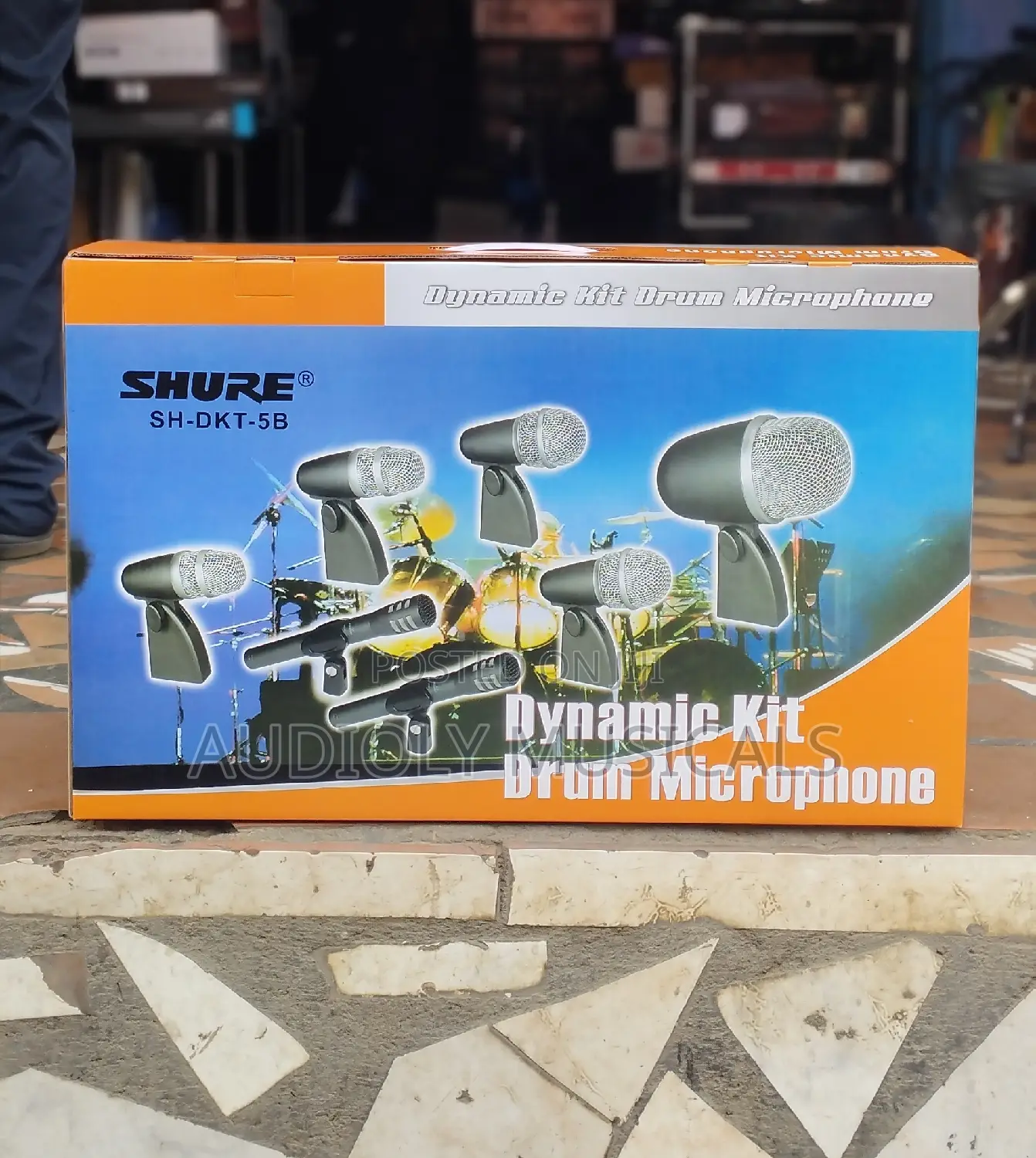 Shure SH-DKT-5B 5-Piece Drum Microphone
