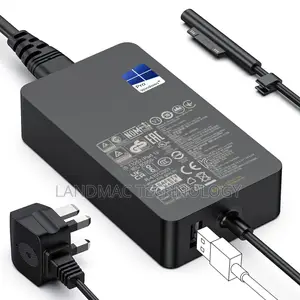 15v 4a 65w,48w, 45w Charger for Microsoft Surfac