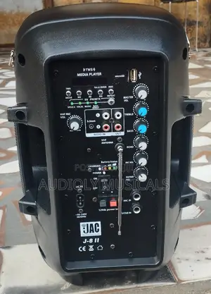 JAC 8inches Bluetooth Speaker With One Microphone and Strap