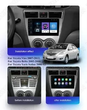 Toyota Yaris 2007-2013 Android Player