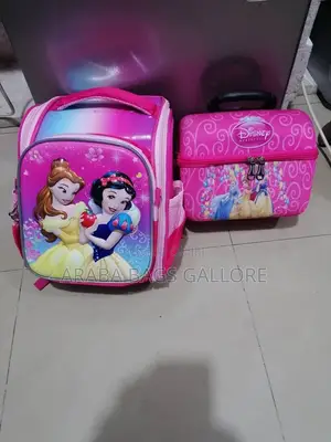 Quality Kids School Bag With Lunch Box.