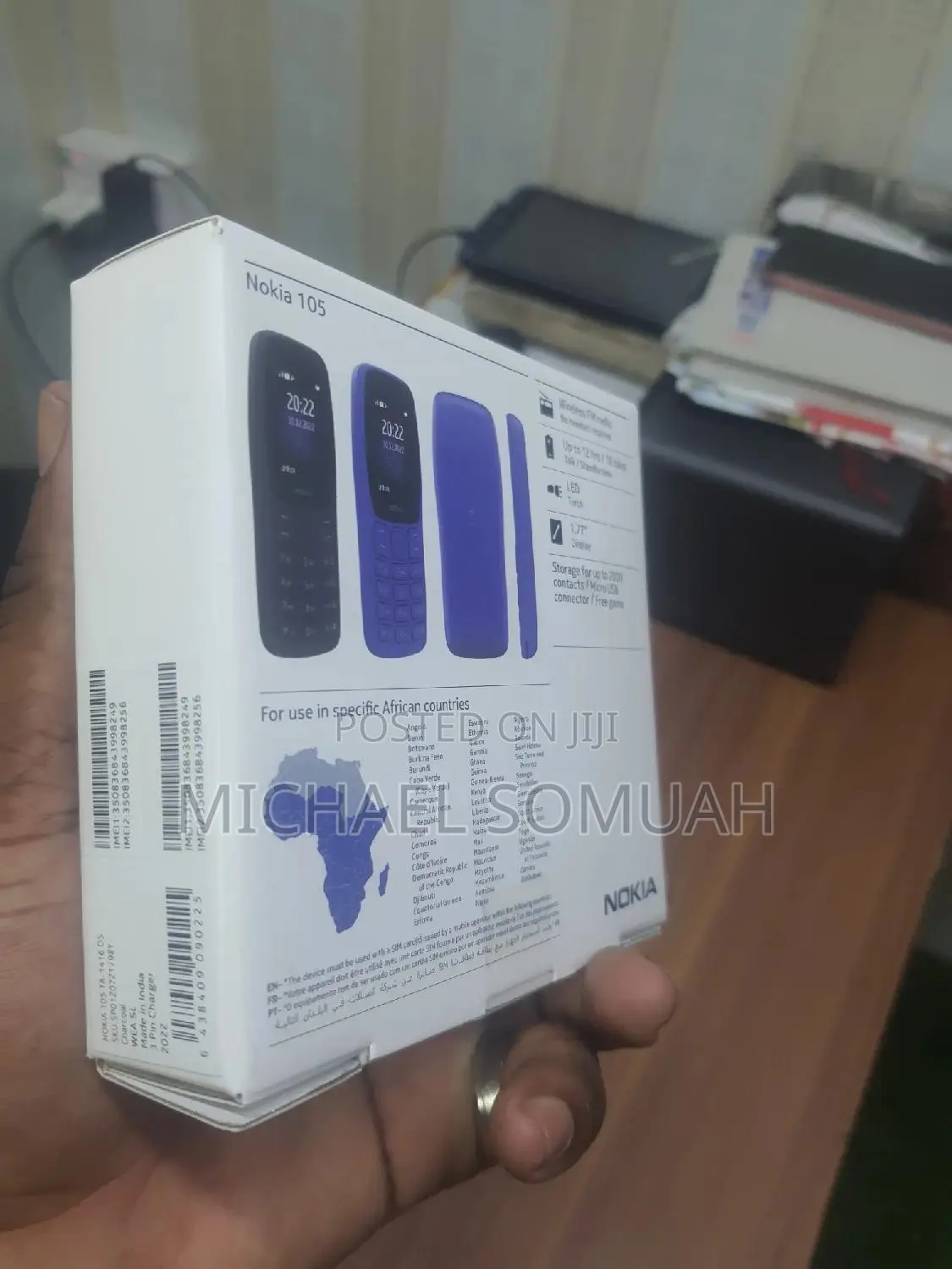 New Nokia 105 Black