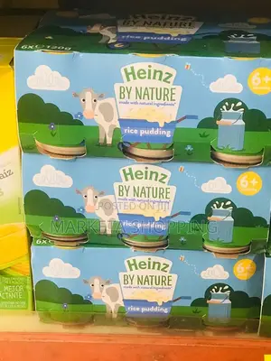Heinz By Nature Baby Food Rice Puddings 6x120g