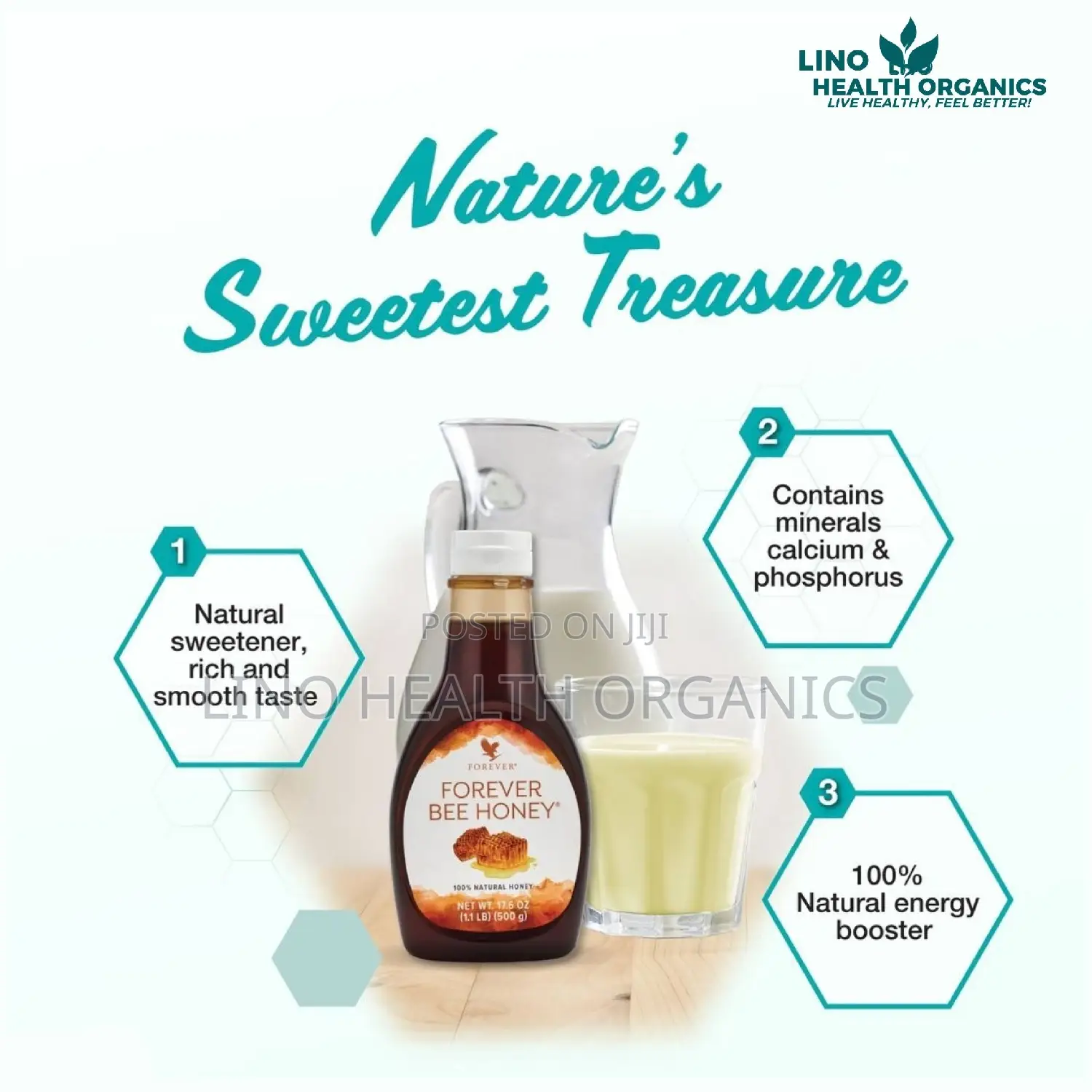 Natural Energy Booster Bee Honey FLP