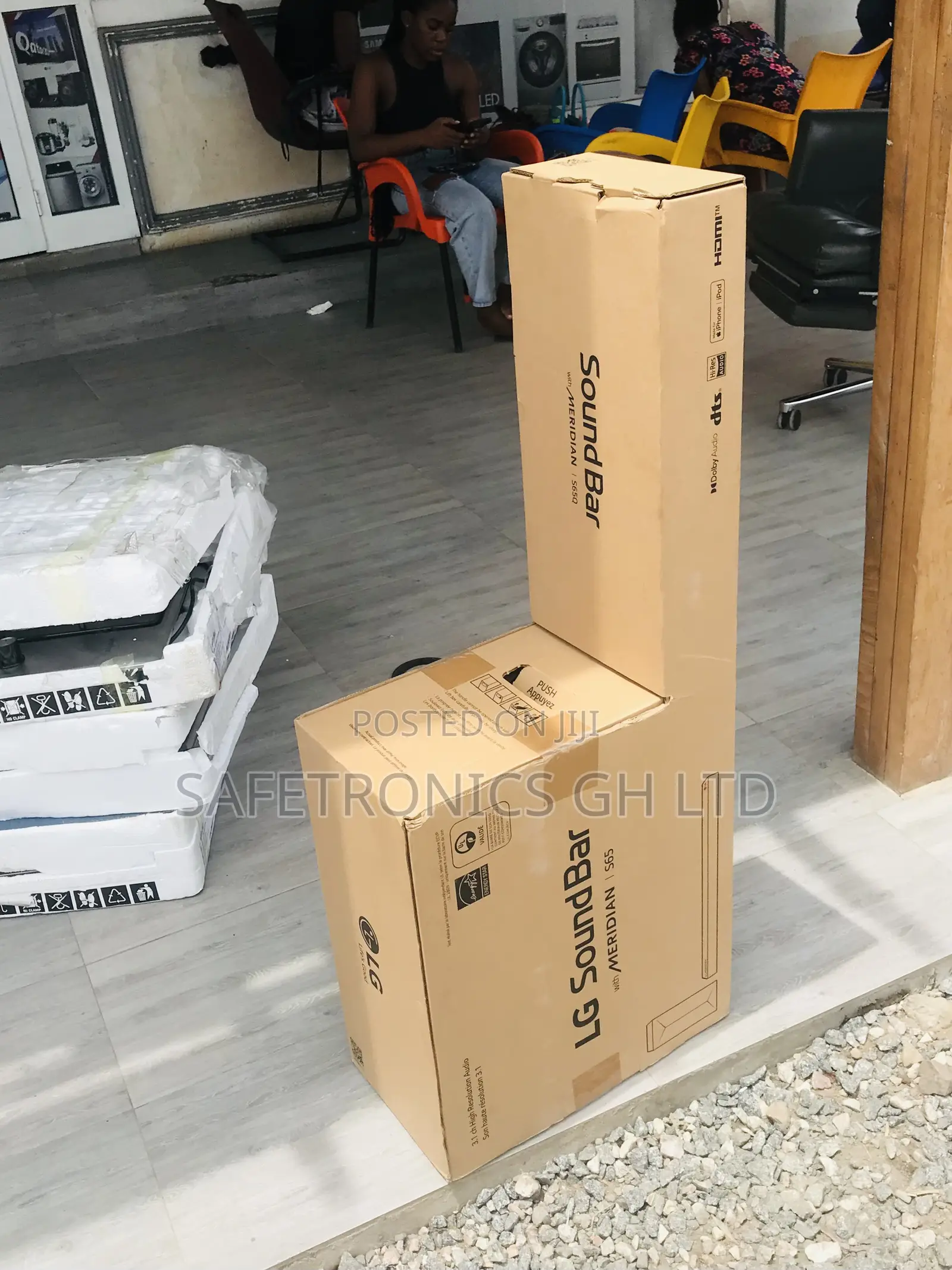 Reliable LG Black Wireless Electric S65Q Bluetooth Soundbar