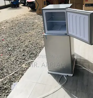 Quality Double Door Nasco Nas2-13fl Electric Fridge,Gray