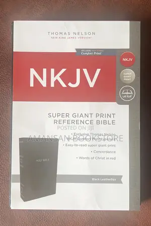 NKJV Super Giant Print Reference Bible