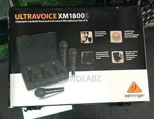 Behringer Xm1800s Ultravoice Vocal Dynamic Microphones