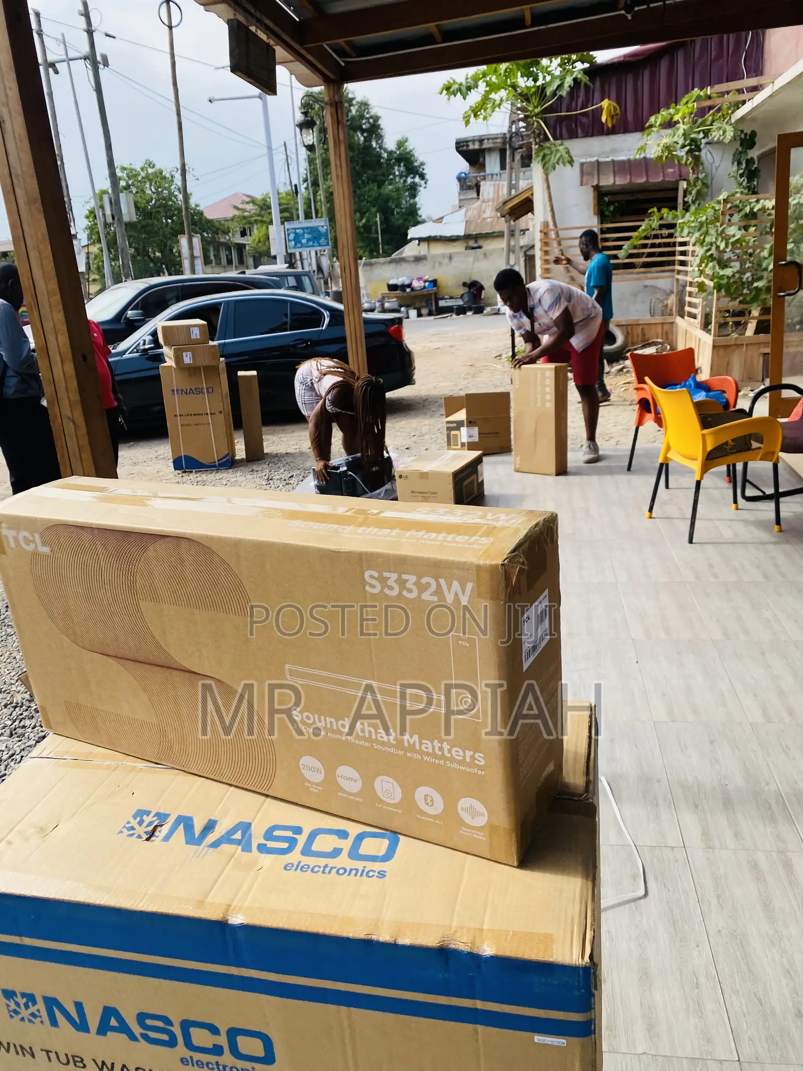 Quality 2.1channel TCL Bluetooth Sound Bar(S332 W)Black