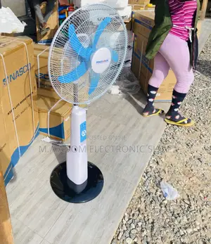 Power King 18” Rechargeable Electric Standing Fan
