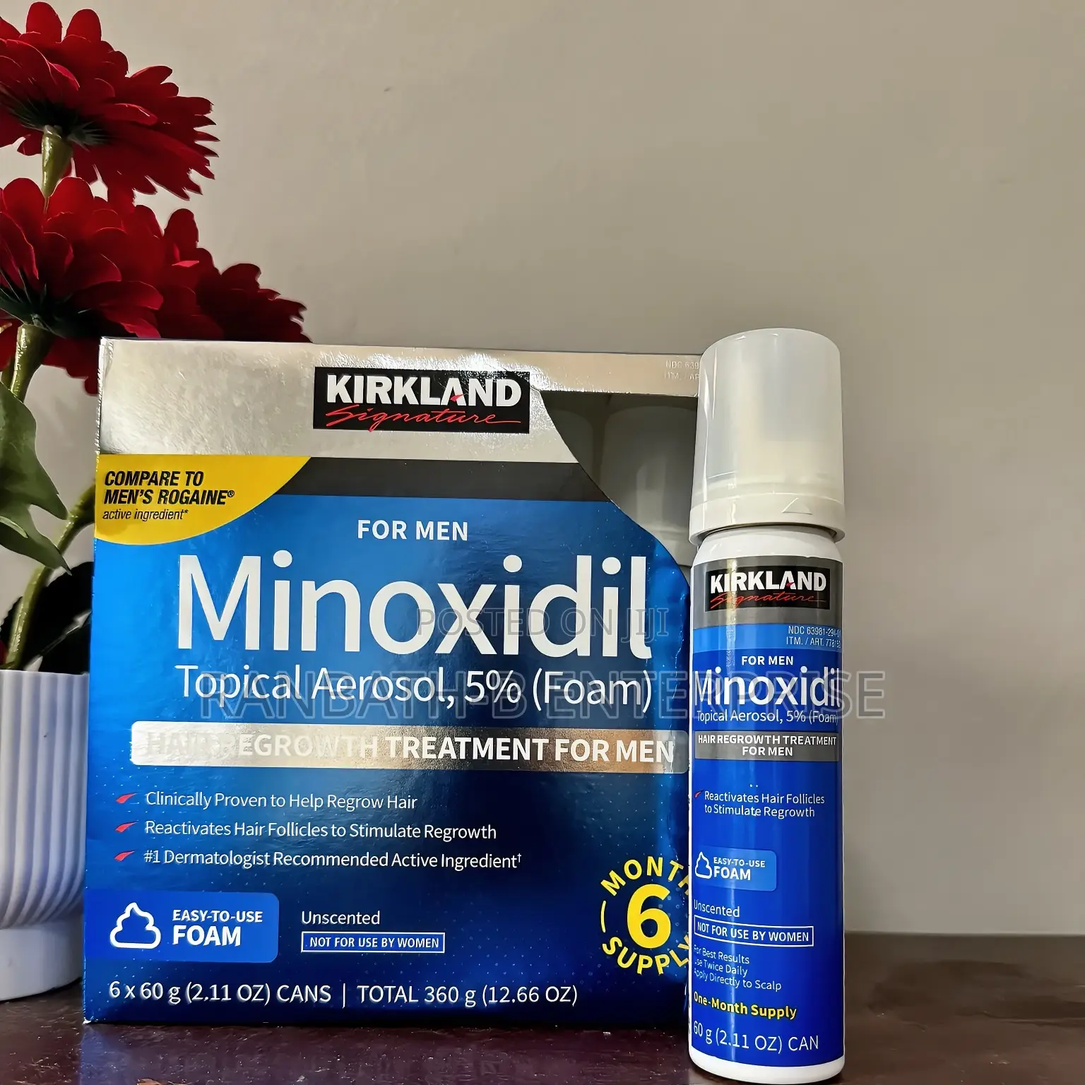 5% Minoxidil Foam for Men (1 Bottle)