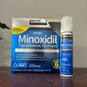 Original 5% Minoxidil Foam for Beard and Baldness
